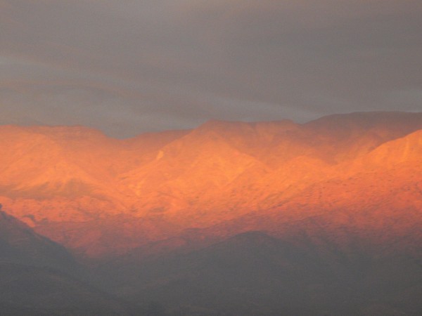 Cordillera Sunset